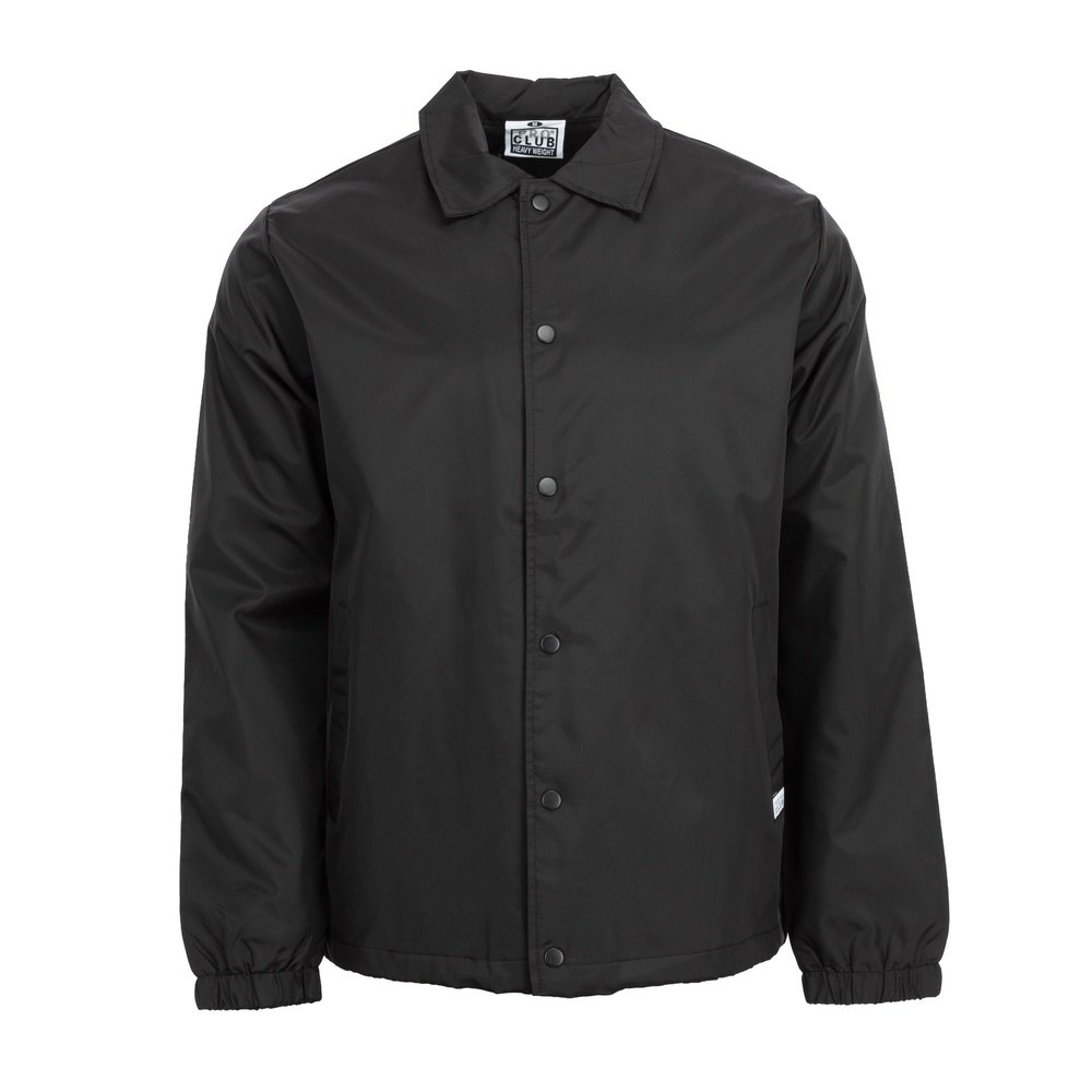 PRO CLUB Coaches Jacket - Mens L Black